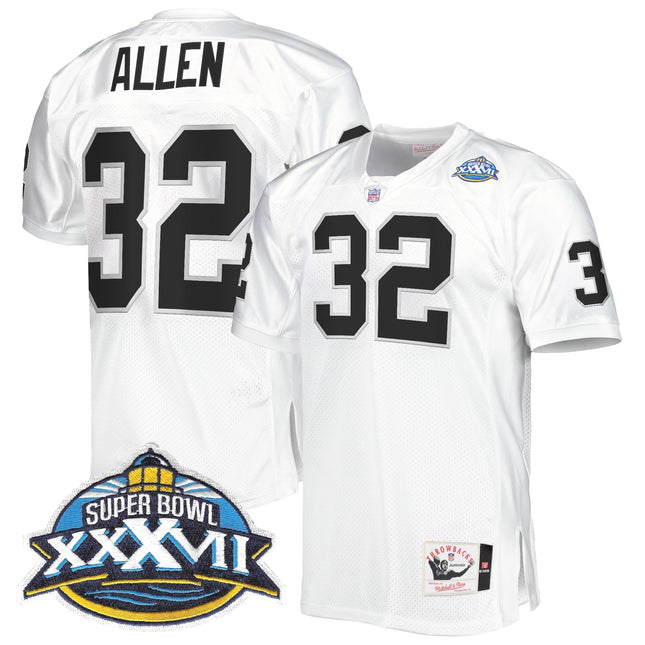 Men's Las Vegas Raiders Throwback Player Jersey - All Stitched