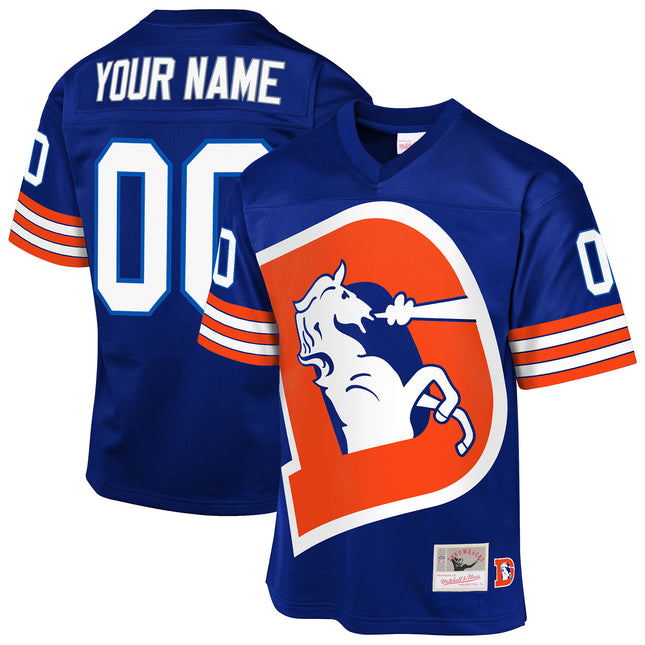 Denver Broncos Throwback Custom Jersey - All Stitched