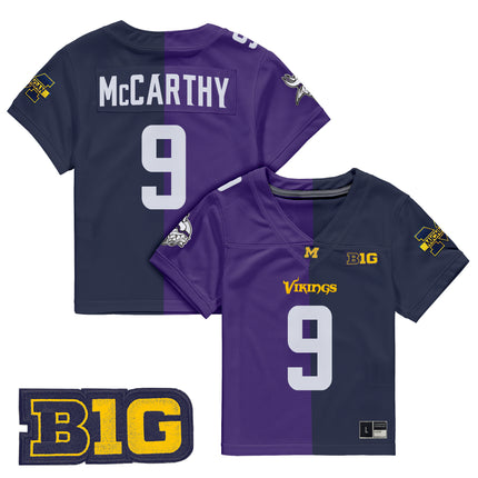 J.J. McCarthy Split Vapor Limited Jersey - All Stitched