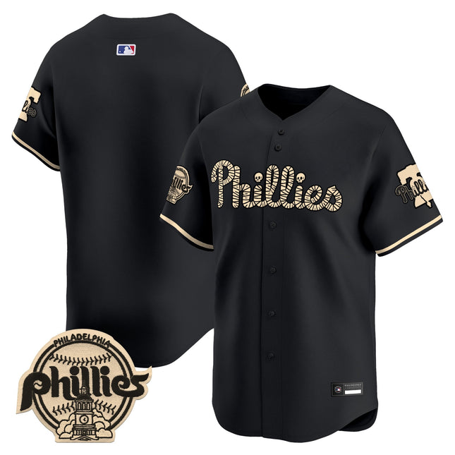 Philadelphia Phillies 'Halloween Mummy Edition' Premier Limited Jersey - Stitched