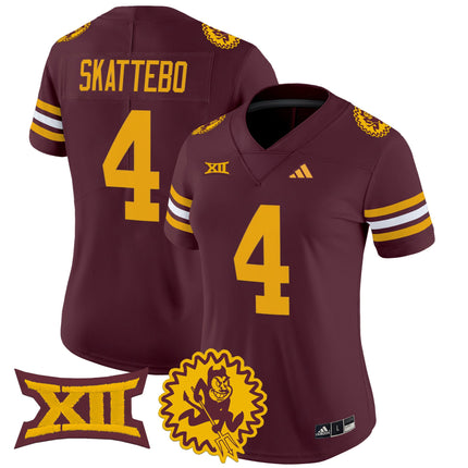Women's Arizona State Sun Devils 1975 Throwback Vapor Limited Jersey - All Stitched