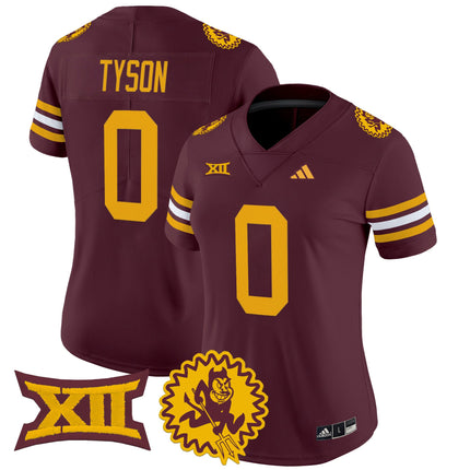 Women's Arizona State Sun Devils 1975 Throwback Vapor Limited Jersey - All Stitched