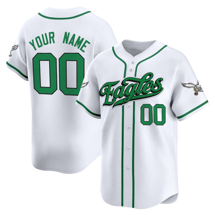 Philadelphia Eagles 2025 Vapor Baseball Custom Jersey V2 - All Stitched