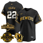 Black Gold / Christian Yelich - 22 / S