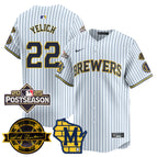White / Christian Yelich - 22 / S