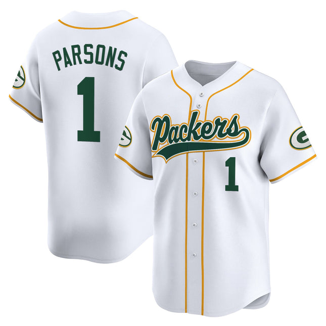 Men's Green Bay Packers 2025 Vapor Baseball Jersey - All Stitched