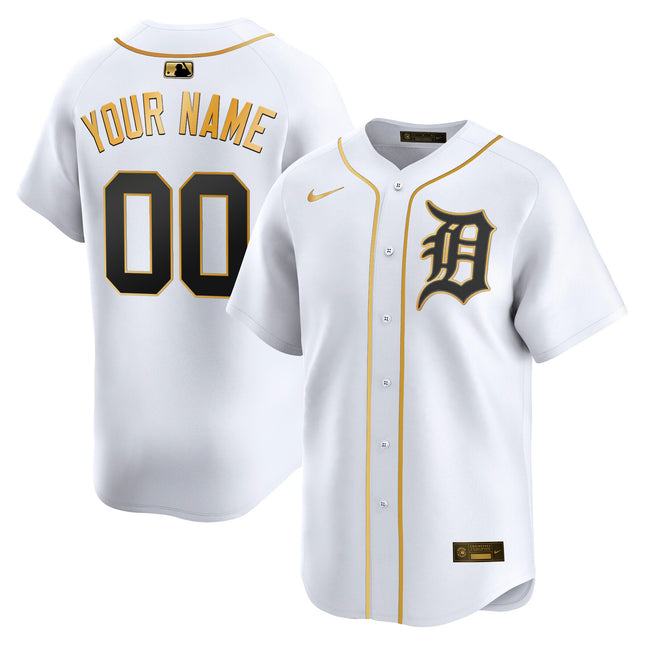 Detroit Tigers 2025 Vapor Premier Limited Custom Jersey - All Stitched