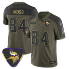 Olive Alternate / Randy Moss - 84 / S
