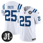 White / #25 Colts / S
