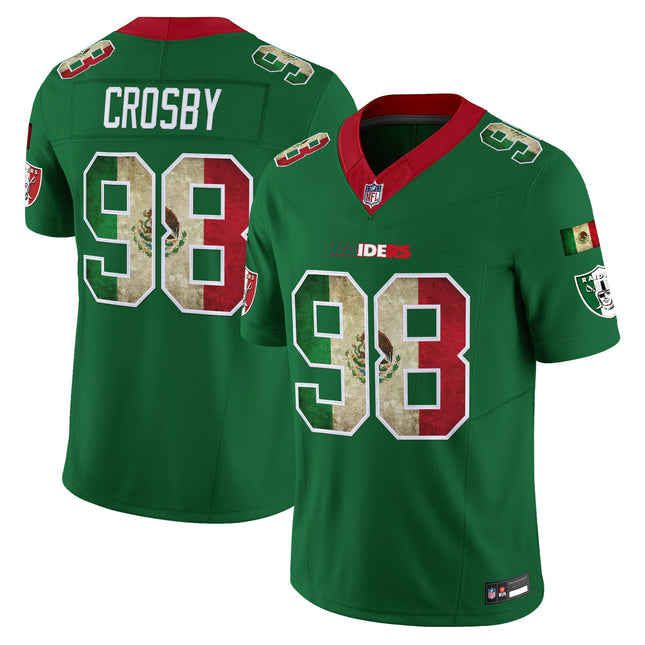 Men's Las Vegas Raiders Mexico Vapor Limited Jersey - All Stitched