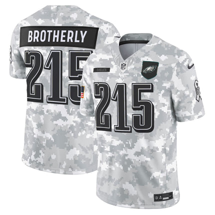Men's Philadelphia Eagles 2025 Salute to Service Limited Jersey - All Stitched