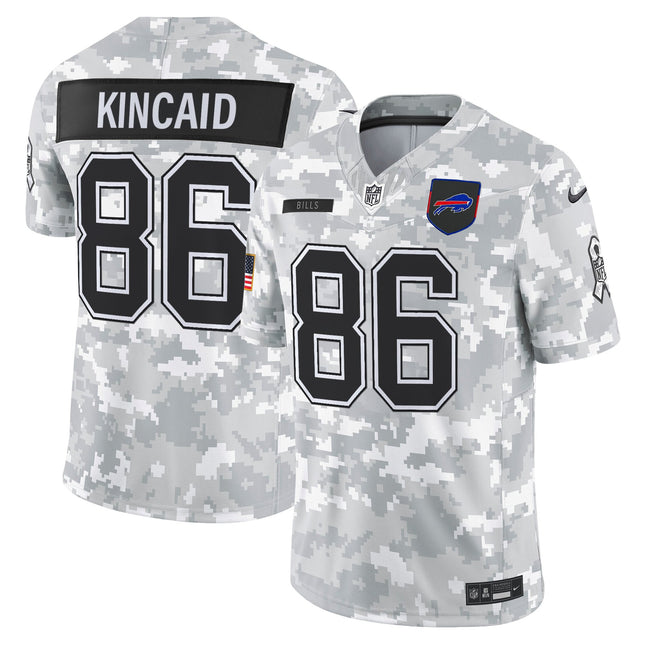 Men's Buffalo Bills 2025 Salute to Service Vapor Limited Jersey - All Stitched