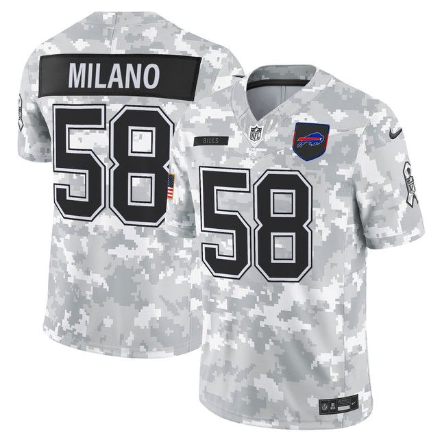 Men's Buffalo Bills 2025 Salute to Service Vapor Limited Jersey - All Stitched