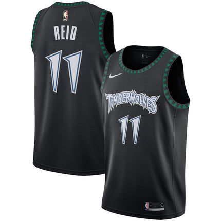 Minnesota Timberwolves 2025/26 "Black Trees" Swingman Jersey - All Stitched