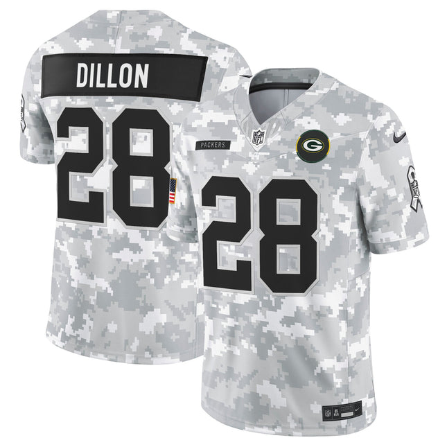 Men's Green Bay Packers 2025 Salute to Service Vapor Limited Jersey - All Stitched