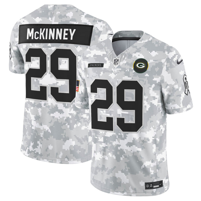 Men's Green Bay Packers 2025 Salute to Service Vapor Limited Jersey - All Stitched