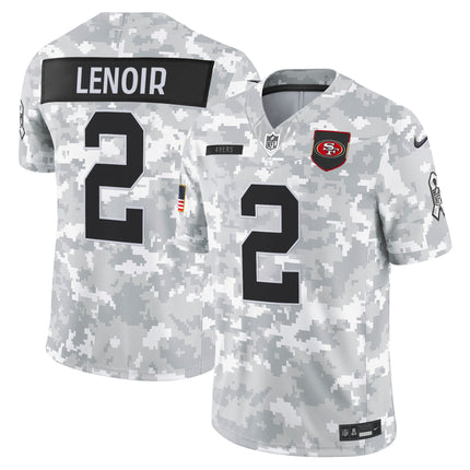 Men's San Francisco 49ers 2025 Salute to Service Vapor Limited Jersey - All Stitched