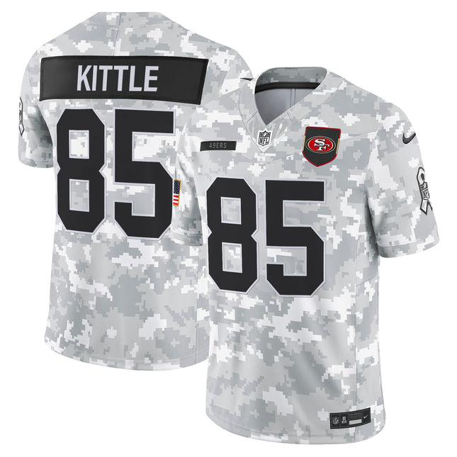 Men's San Francisco 49ers 2025 Salute to Service Vapor Limited Jersey - All Stitched