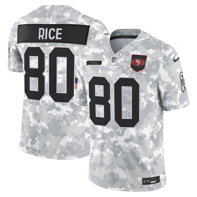 Men's San Francisco 49ers 2025 Salute to Service Vapor Limited Jersey - All Stitched