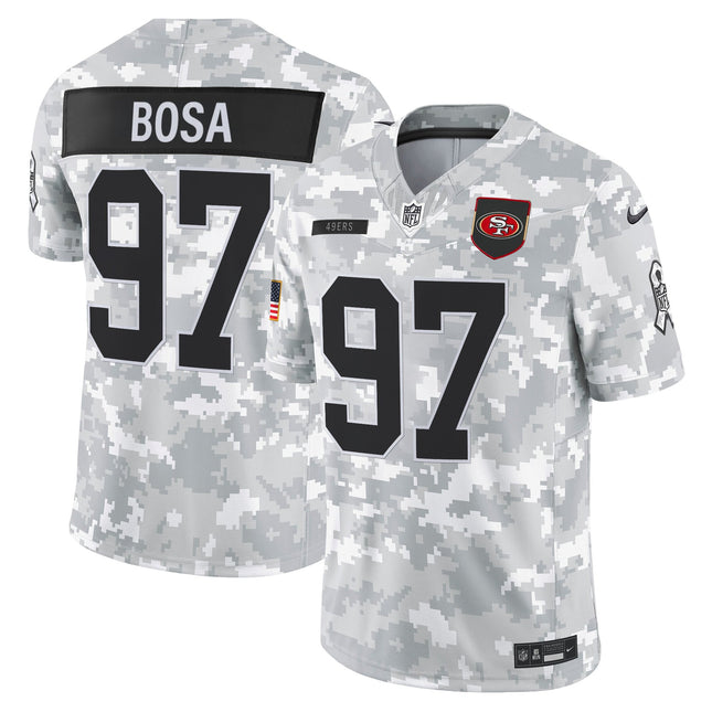 Men's San Francisco 49ers 2025 Salute to Service Vapor Limited Jersey - All Stitched