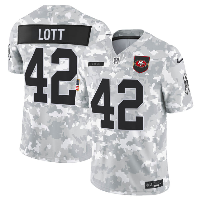 Men's San Francisco 49ers 2025 Salute to Service Vapor Limited Jersey - All Stitched