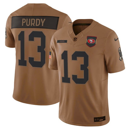 Men's San Francisco 49ers 2025 Salute to Service Vapor Limited Jersey - All Stitched