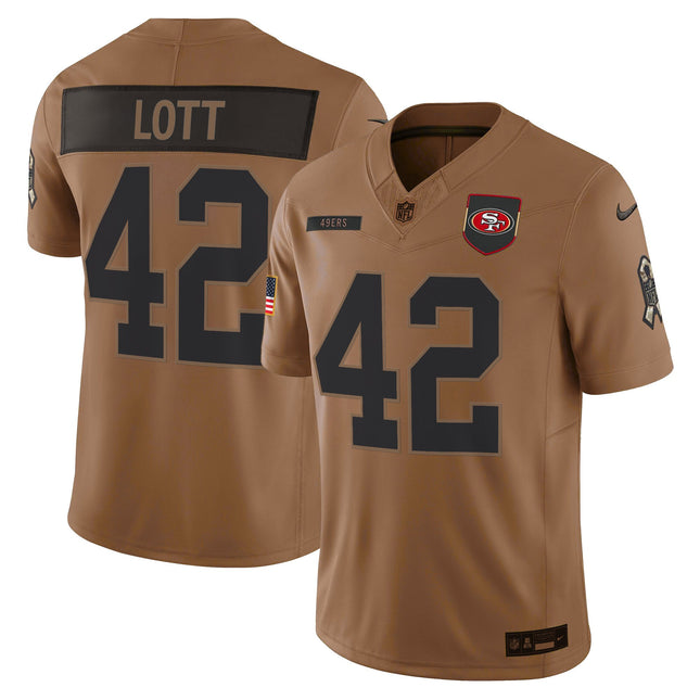 Men's San Francisco 49ers 2025 Salute to Service Vapor Limited Jersey - All Stitched