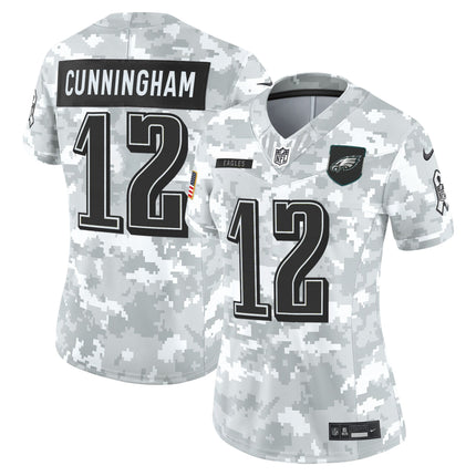 Women's Philadelphia Eagles 2025 Salute to Service Limited Jersey - All Stitched
