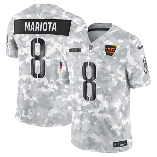 Men's Washington Commanders 2025 Salute to Service Vapor Limited Jersey - All Stitched