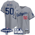 Gray / Mookie Betts - 50 / S
