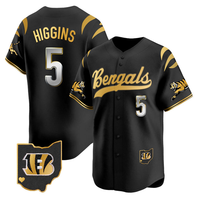 Men's Cincinnati Bengals 2025 Vapor Limited Baseball Jersey V2 - All Stitched
