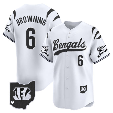 Men's Cincinnati Bengals 2025 Vapor Limited Baseball Jersey V2 - All Stitched