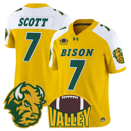 Men's North Dakota State Bison 2025 Vapor Limited Jersey - All Stitched