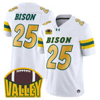 White / #25 Bison / S