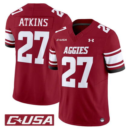 Men's New Mexico State Aggies 2025 Vapor Limited Jersey - All Stitched