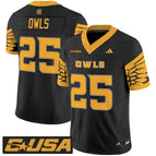Black / #25 Owls / S