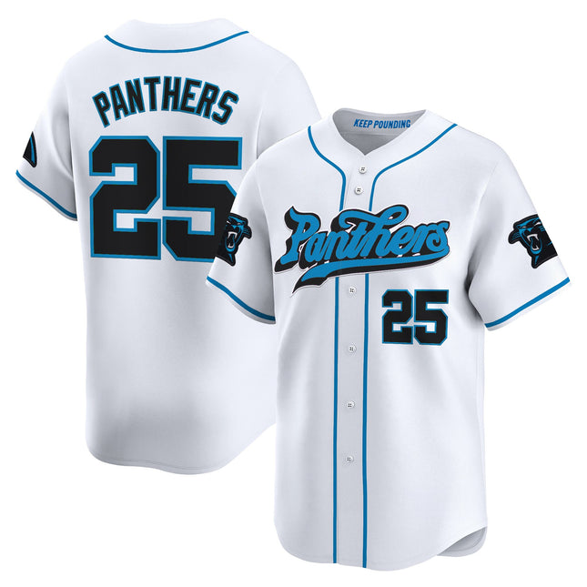 Men's Carolina Panthers 2025 Vapor Limited Baseball Jersey - All Stitched