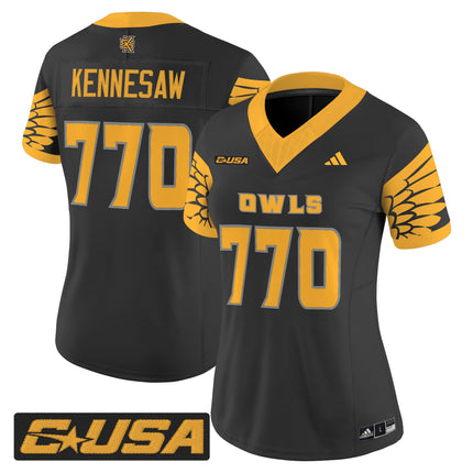 Women's Kennesaw State Owls 2025 Vapor Limited Jersey - All Stitched