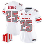 White / #25 Rebels / S
