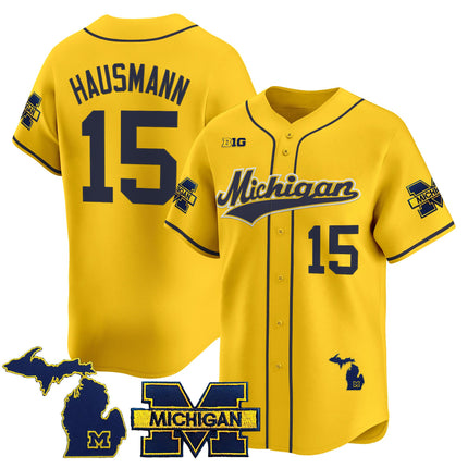 Men's Michigan Wolverines 2025 Vapor Baseball Jersey - All Stitched