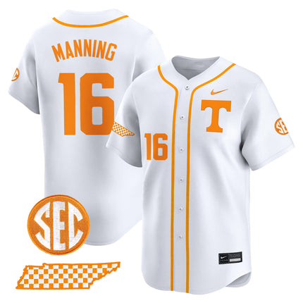 Men's Tennessee Volunteers 2025 Vapor Baseball Jersey - All Stitched