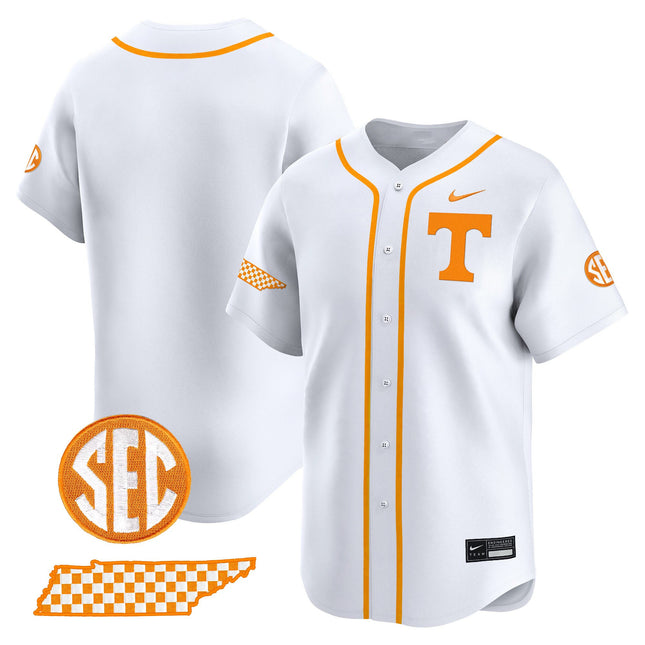 Men's Tennessee Volunteers 2025 Vapor Baseball Jersey - All Stitched