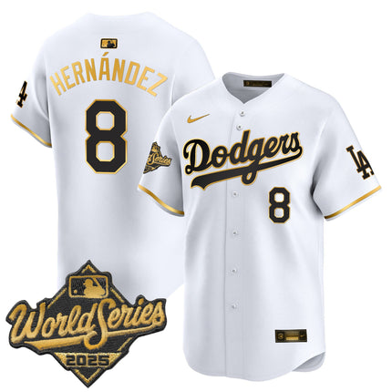 Men's Dodgers 2025 World Series Vapor Premier Limited Jersey - All Stitched