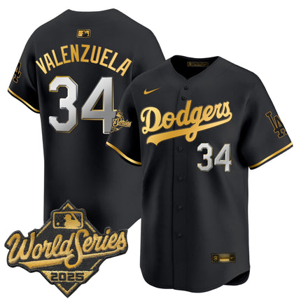 Men's Dodgers 2025 World Series Vapor Premier Limited Jersey - All Stitched