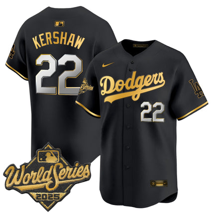 Men's Dodgers 2025 World Series Vapor Premier Limited Jersey - All Stitched