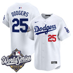 White / #25 Dodgers / S