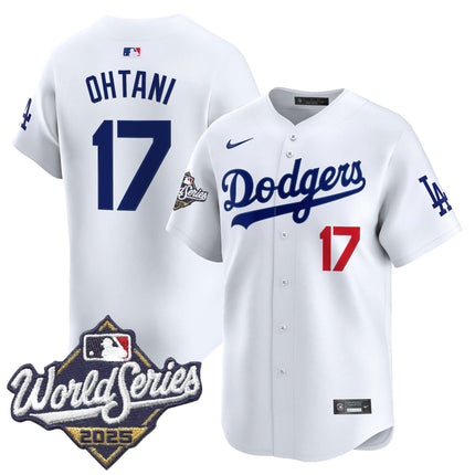 Men's Dodgers 2025 World Series Vapor Premier Limited Jersey - All Stitched