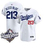 White / Bleed Blue 213 / S