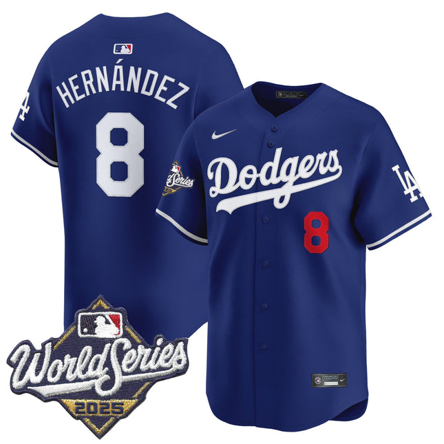 Men's Dodgers 2025 World Series Vapor Premier Limited Jersey - All Stitched