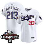 White / Bleed Blue 213 / S